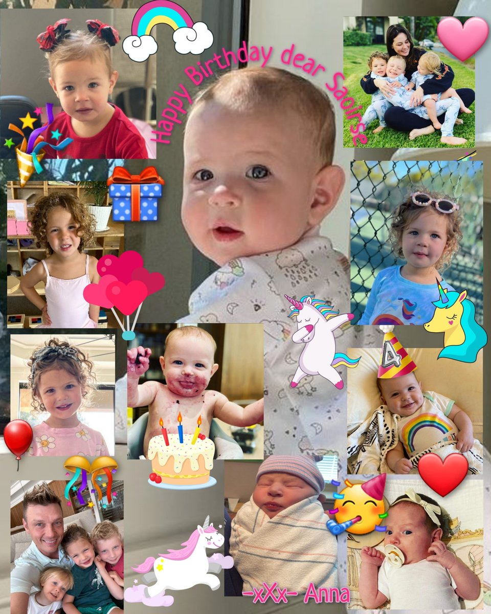 BackstreetMagic's tweet image. Happy Birthday dear Saoirse 🥳🎈🎉🎂🎊🎁 hope you have a great day with Daddy @nickcarter, Mommy, Big brother and little sister 😘✌️🫶
@backstreetboys