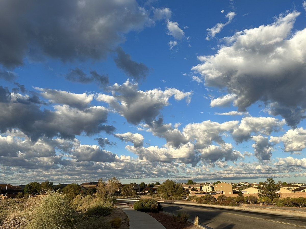 oh_kaye's tweet photo. I went to Disneyland and I came back. Now, I’ve been on instagram a lot…watching slime videos. Here are some sky pictures #thingsiseewhilewalking #abqclouds https://t.co/M5lFaPtFMa