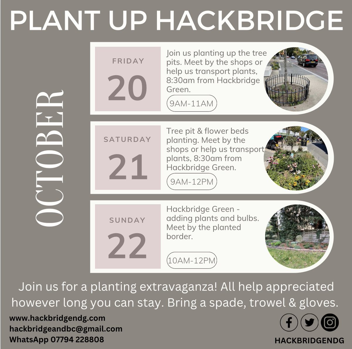 HackbridgeNDG's tweet image. Come and join us for a planting extravaganza in Hackbridge.  #plantuphackbridge #hackbridge