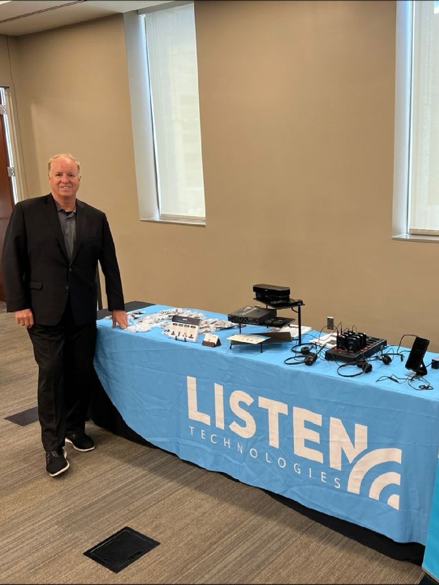 ListenTech's tweet image. Thank you to our friends at Livella Brand Group for putting on an awesome roadshow! We had a great time being on the road!

Visit brnw.ch/21wD8ui to see where we'll be next!

#AVTweeps #Inclusive #ListenTech #ProAV #LivellaBrandGroup