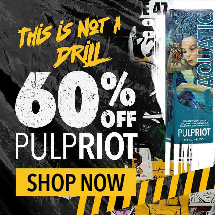 SalonSuppliesUK's tweet image. ⚡This is definitely NOT A DRILL⚡

Get Pulp Riot with 60% OFF!!! 🖤

Be the first to get your hands on this AMAZING offer by shopping Pulp Riot at Salon Supplies! 
salonsupplies.co.uk/collections/pu…

#salonsupplies #pulpriot #hair #hairdressing #hairdresser #hairdye #haircolour #offer