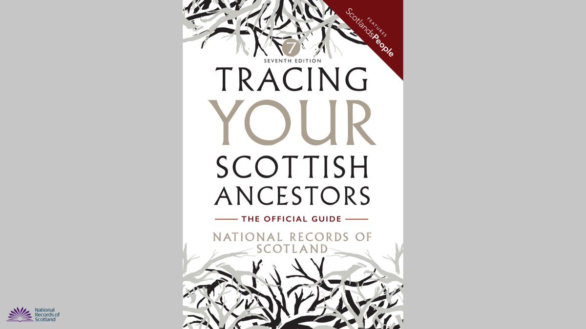 ScotlandsPeople's tweet photo. 🛒Need help with your family history research?

Our guidebook Tracing Your Scottish Ancestors can help.

It’s a comprehensive guide to our historical resources to help with your research.

Get your copy 👇

https://t.co/IKkitsxBvi https://t.co/cvO3eXERJW