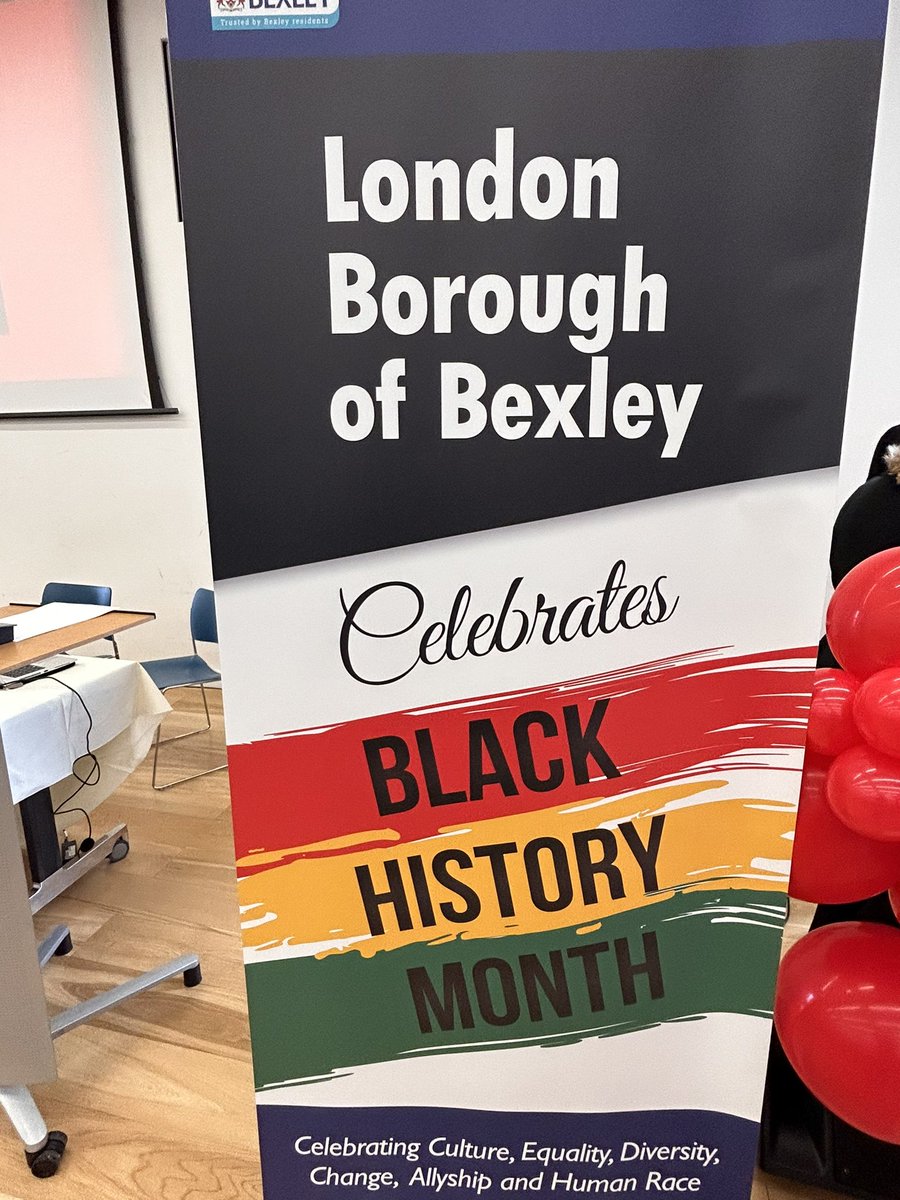 MayorOfBexley's tweet photo. Celebrating the start of Black History Month at the Civic Offices. Tremendous work by the organisers. https://t.co/qzl7BJHDpL