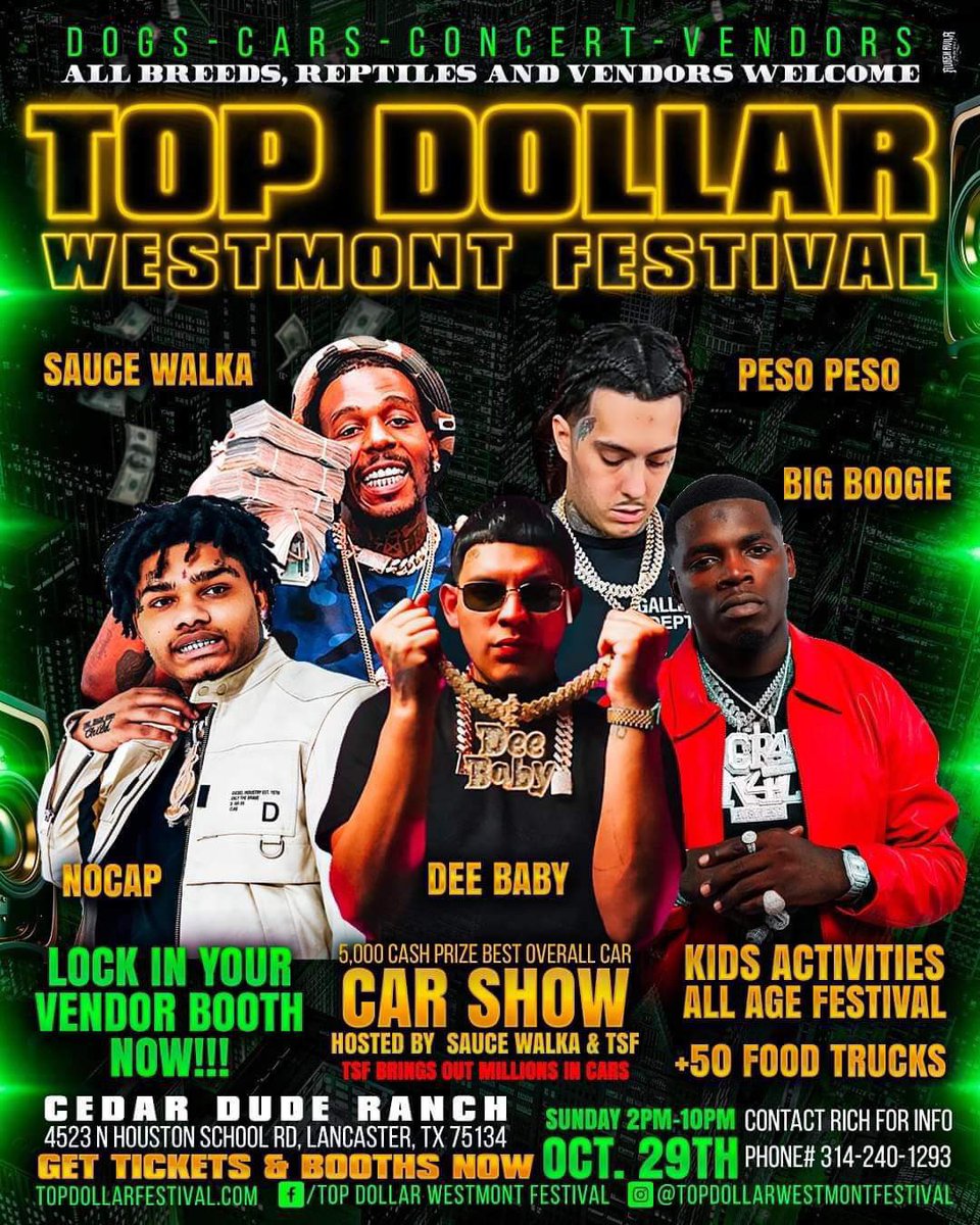 RACKS_4X's tweet photo. https://t.co/GuWQUxhALZ 
For tickets https://t.co/dq72vjNldC