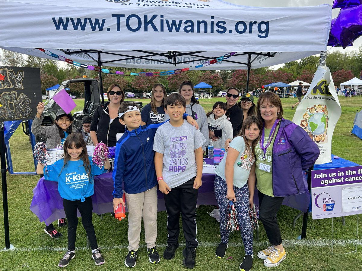 Mrs Warner, our Kiwanis leader and facilitator, and her amazing team of kids had a blast at Relay for Life this past Saturday! Together with Kiwanis Club of Thousand Oaks they raised $5,400 for the American Cancer Society Relay For Life! #findkind💜#RelayforLife2023 #GoEagles