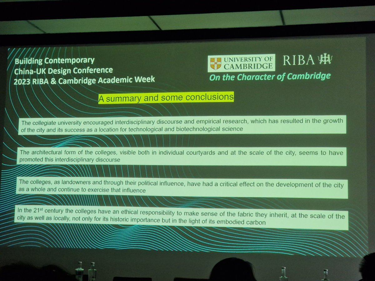 Flora Samuel (@florabsamuel) on Twitter photo Couldn't agree more with Nick Ray talking @riba China event in #Cambridge- Colleges have an ethical responsibility to use their estates well. <a href="/arch_cambridge/">Arch Cambridge</a> Couldn't agree more with Nick Ray talking @riba China event in #Cambridge- Colleges have an ethical responsibility to use their estates well. <a href="/arch_cambridge/">Arch Cambridge</a>