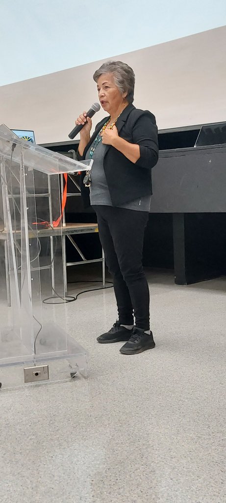 Thank you to Sylvia Thorburn for her blessing as we begin our CTA Teachers’ Convention.