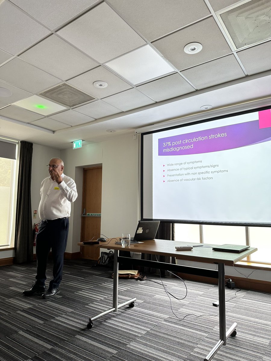 SECAmb Advanced Paramedic Practitioners (@secamb_app) on Twitter photo Huge privilege to have Dr Mahmoud, stroke consultant from <a href="/MTWnhs/">Maidstone and Tunbridge Wells NHS Trust</a>, taking our APPs through the world of Dizziness ๐ตโ๐ซ #SECAmbAPPcon23 Huge privilege to have Dr Mahmoud, stroke consultant from <a href="/MTWnhs/">Maidstone and Tunbridge Wells NHS Trust</a>, taking our APPs through the world of Dizziness ๐ตโ๐ซ #SECAmbAPPcon23