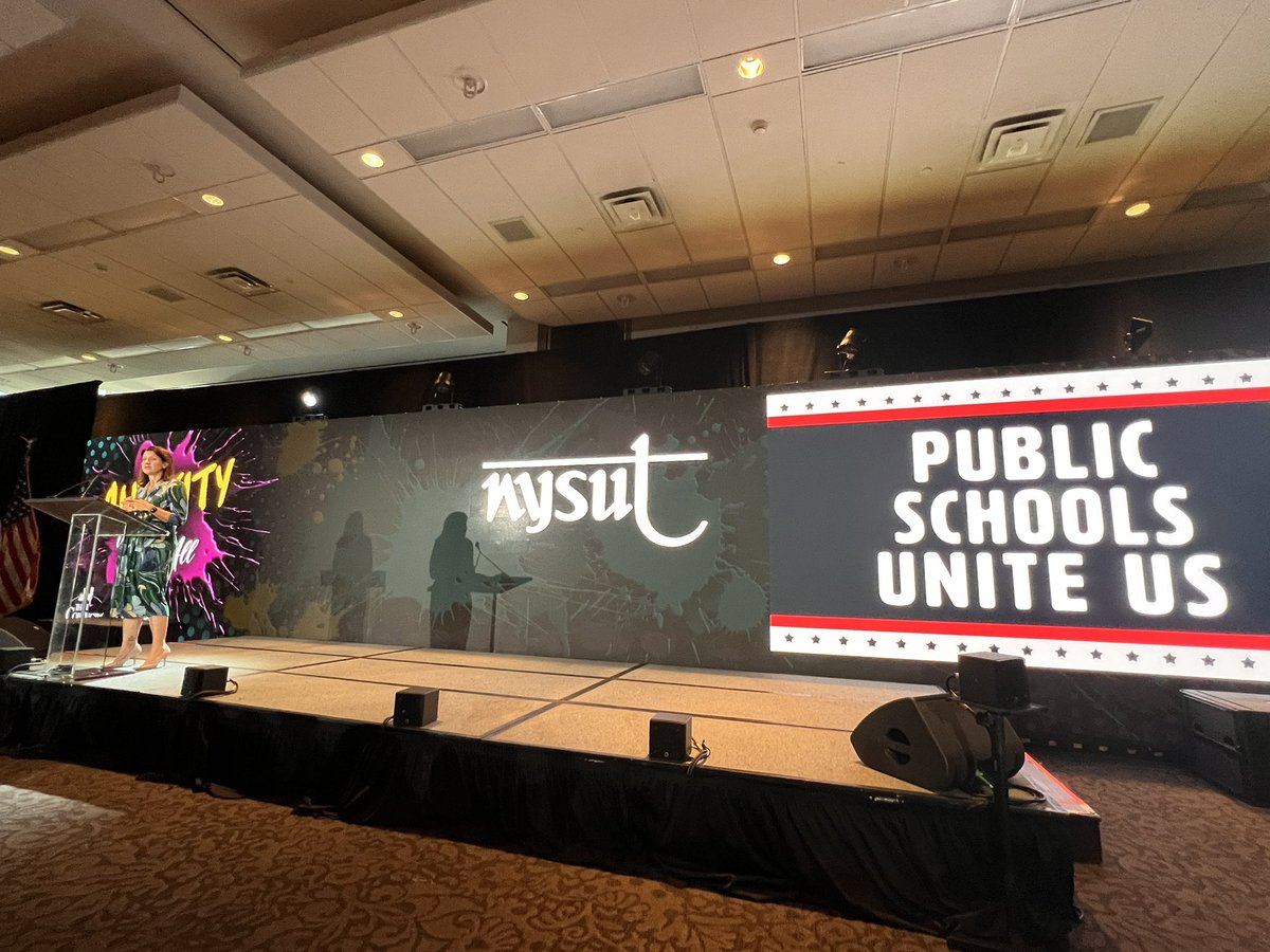 MelindaJPerson's tweet photo. 📚🌟 Excited in sharing my thoughts on the powerful phrase "All Means All" at #NYSCOSS #NYSuptsFall , as we explore how we can unite for inclusive education leaving no one behind. #PublicSchoolsUniteUs https://t.co/Oo9KRqBbGM
