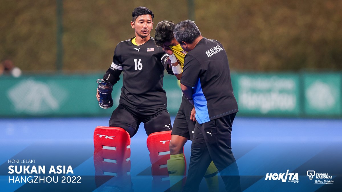 HokitaMY's tweet photo. 💔😭

Pasti ada rezeki lebih baik mendatang. Bangkit lebih hebat selepas ini #SpeedyTigers! #AsianGames2022 #FieldHockey #CHNvMAS #SayaSokongHokiMY #BersatuUntukHoki https://t.co/9lRCDHCszA