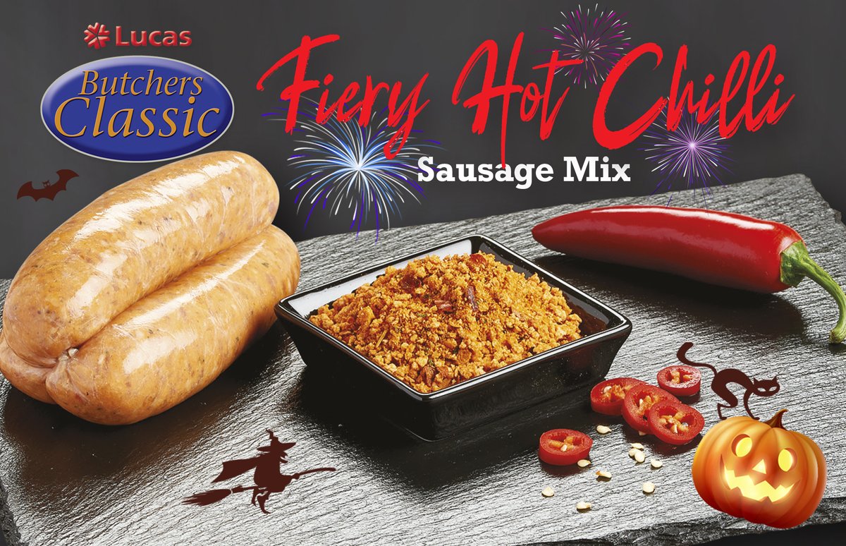 LucasIngredient's tweet photo. Getting all fired up for #Halloween and #BonfireNight? Add to the heat with our #ButchersClassic #FieryHotChilliSausageMix! This one is for those who like it hot! hot! hot! Get into the mood with this great #CompleteMix from #Lucas!
https://t.co/KIg2dzdqUw
#SausageMix #Sausages https://t.co/OHqPuhxKgY