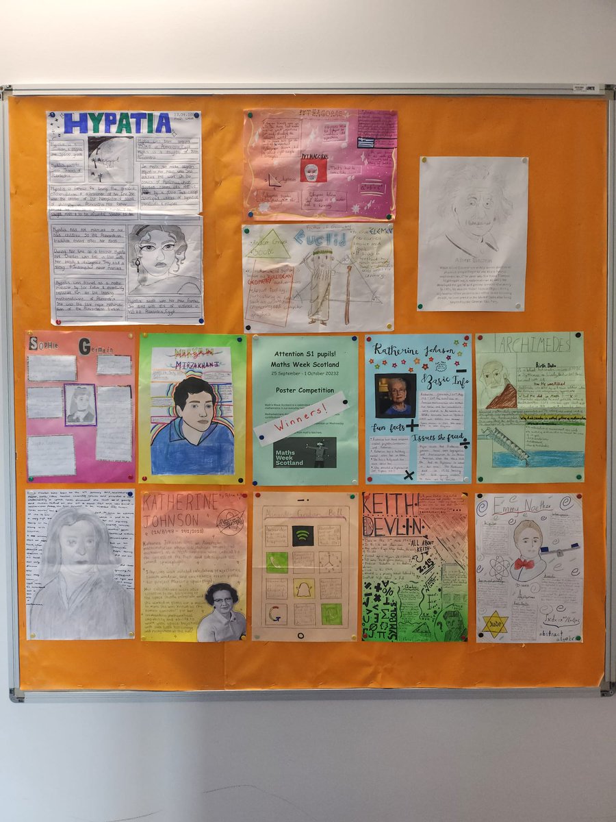 st_johnsacademy's tweet photo. Winners of our Maths Week Scotland 2023 poster competition. Well done to all who took part! https://t.co/CDqFQKCp7E