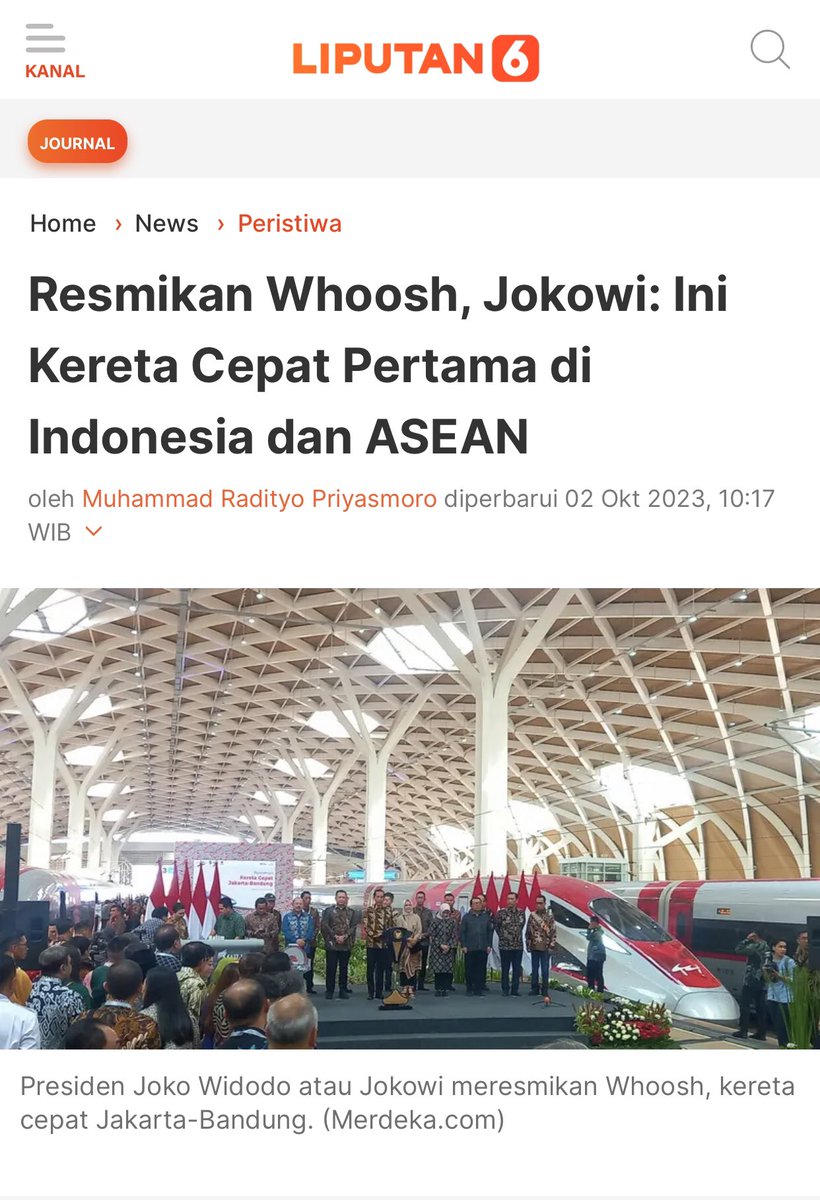 ZAEffendy's tweet photo. Pak @jokowi, Kereta Cepat pertama di ASEAN ada di LAOS, beroperasi sejak 2 Desember 2021 ... #Nalar https://t.co/6A7pBmHLog