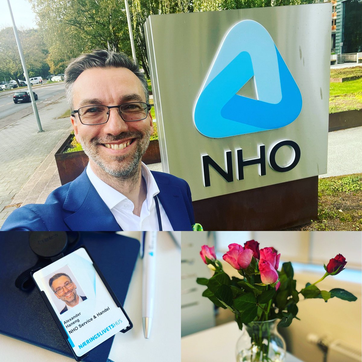ahaneng's tweet photo. First day as director of innovation and sustainability at @NHO_SH 😀🙌

@NHO_no @oleerikalmlid https://t.co/j2EuDRYyit