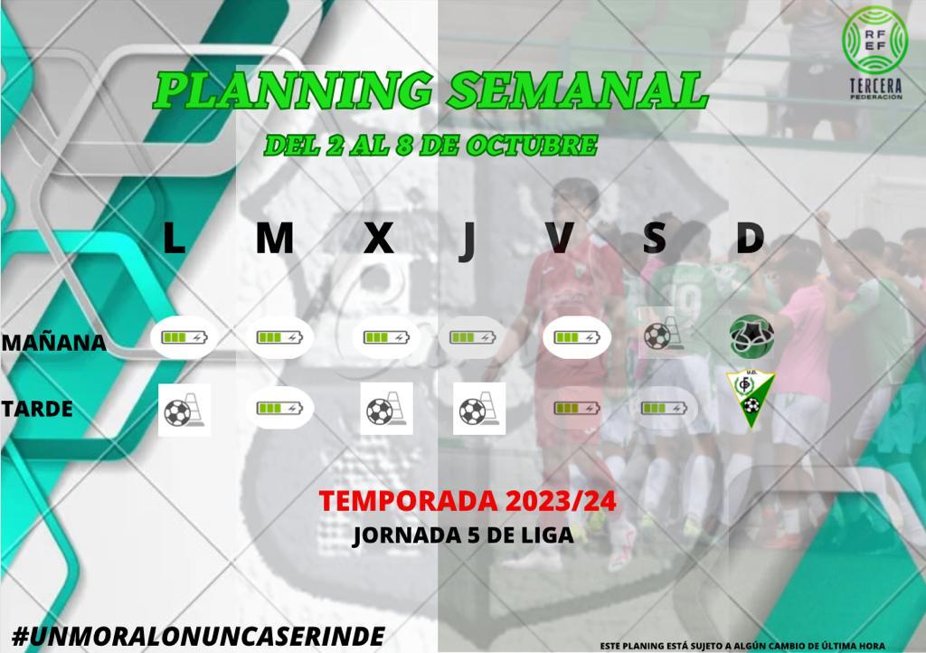 Planning Semanal Moralo