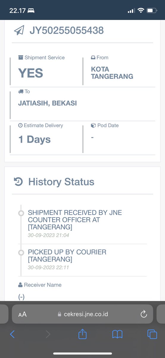 istifanbgs's tweet photo. @JNECare gimana ini jne, paket YES 2 hari blm sampe. sama aja kaya reguler https://t.co/aUV8VwBpjU