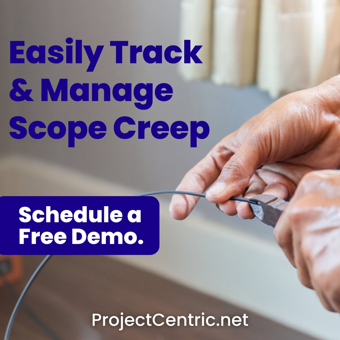 ProjectCentric1's tweet image. When you leverage ProjectCentric, you and your field teams never go in blind. Get real-time updates on how things evolve onsite. If changes ensue, they can notify you and the whole team including Out Of Scope issues. Stay on top of any situation. #outofscope #scopecreep