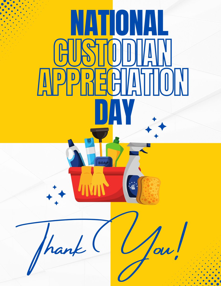 hudsonohschools's tweet photo. A big thank you to all of our custodians for their hard work each and every day!  We appreciate everything you do to keep our schools safe and clean. https://t.co/Lf4YAqQsmP