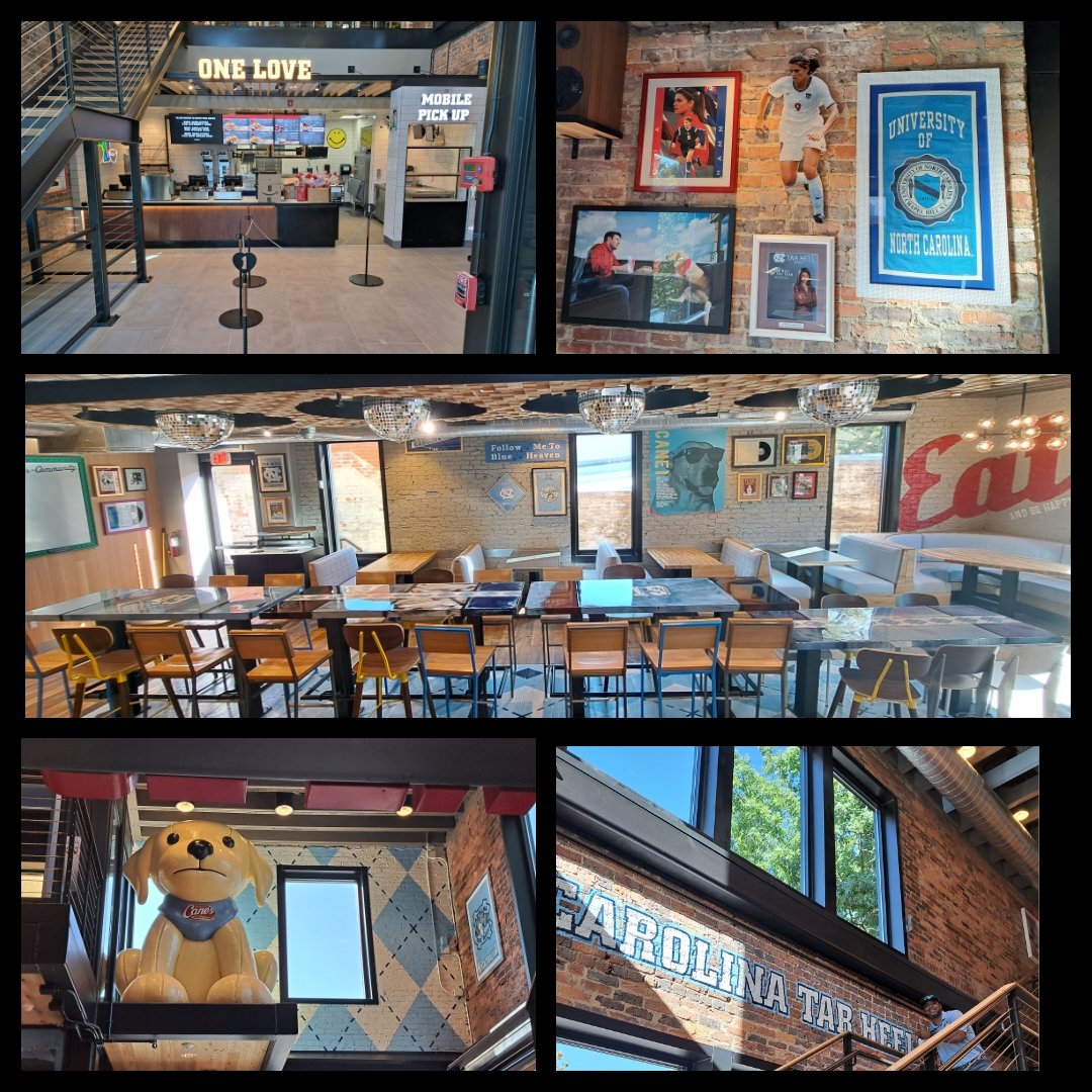 JeremyStrayhor2's tweet photo. FINALLY, we're here! Chapel Hill, NC, get ready for some Raising Cane's Chicken Fingers! I will keep you posted on opening day! 

We're currently hiring top talent. 💪🏾💪🏾 https://t.co/xDvUboPqaf
