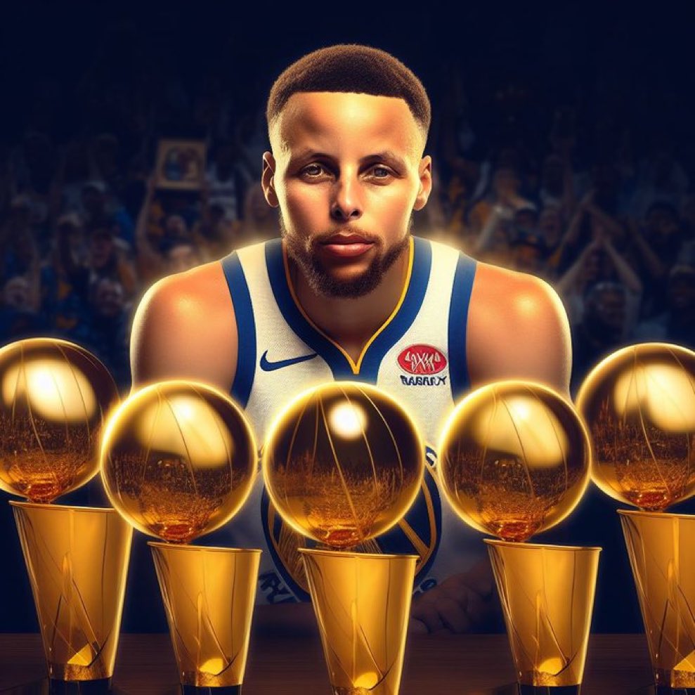 warriors_bra's tweet photo. VAMOS PELA QUINTA. 🏆🏆🏆🏆🏆 @StephenCurry30 https://t.co/uForr6c6uj