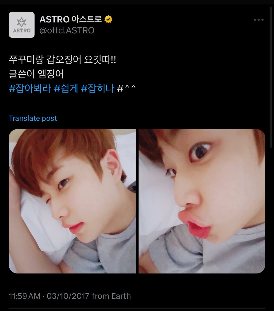 naemzays's tweet photo. Myungjin flirting ๐๐๐
๐ถโs tweet
Letโs start the game๐ถใ
ใ
#todaysfishingis #smalloctopusand #cuttlefish #hyung #iwillcatcheverythingforyou
๐ฆโs tweet
Here's a small octopus and cuttlefish!!
Writer Mcuttlefish
#trytocatchme #iameasy #tocatch #^^ https://t.co/A2YQJ6AlhT