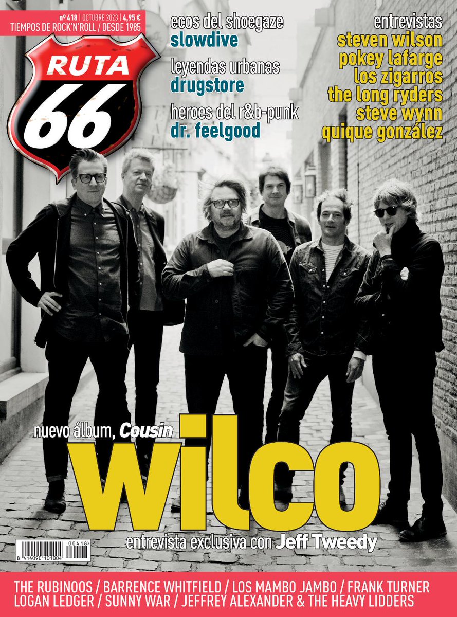 Ruta 66 (@ruta66mag) on Twitter photo 🎸#Ruta66 oct'23: <a href="/Wilco/">WILCO</a> 🎸<a href="/PokeyLaFarge/">Pokey LaFarge</a> 🎸 #DrFeelgood🎸<a href="/loganledger/">Logan Ledger</a>🎸<a href="/LosMamboJambo/">Los Mambo Jambo</a> 🎸 @stevewynn 🎸<a href="/SunnyWar/">Sunny War</a>🎸@BWAndTheSavages🎸@loszigarros🎸#SteveWilson 🎸 <a href="/frankturner/">Frank Turner</a>🎸 <a href="/FruitTones/">Fruit Tones</a>🎸<a href="/slowdiveband/">Slowdive</a> 🎸 <a href="/thelongryders/">The Long Ryders</a>🎸Jeffrey Alexander & The Heavy Lidders 🎸#Ruta66 oct'23: <a href="/Wilco/">WILCO</a> 🎸<a href="/PokeyLaFarge/">Pokey LaFarge</a> 🎸 #DrFeelgood🎸<a href="/loganledger/">Logan Ledger</a>🎸<a href="/LosMamboJambo/">Los Mambo Jambo</a> 🎸 @stevewynn 🎸<a href="/SunnyWar/">Sunny War</a>🎸@BWAndTheSavages🎸@loszigarros🎸#SteveWilson 🎸 <a href="/frankturner/">Frank Turner</a>🎸 <a href="/FruitTones/">Fruit Tones</a>🎸<a href="/slowdiveband/">Slowdive</a> 🎸 <a href="/thelongryders/">The Long Ryders</a>🎸Jeffrey Alexander & The Heavy Lidders