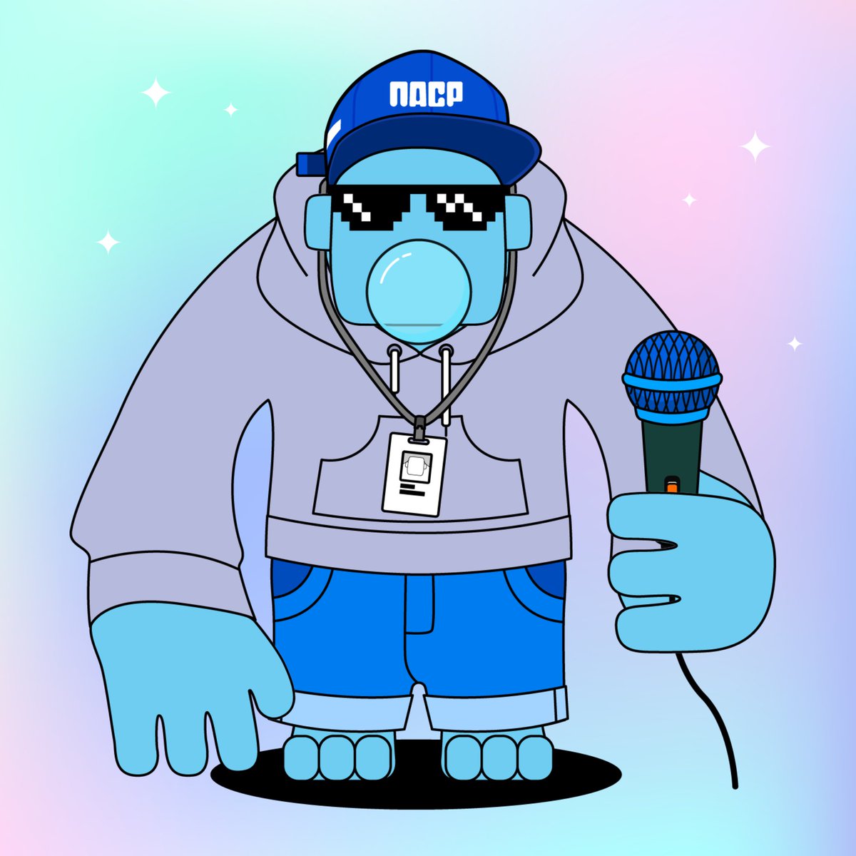 rorygeer's tweet photo. @suburbancrypto GM! ☕️ 
Also what do you think of @Nervapes 'Blue Singer' NACP Design? 💙  
Can't wait until NACP Mint, going to mint the Design that I use for my PFP..🦧
#NervosNetwork #Nervape #NACP #FreeMint #BoneList https://t.co/CbIkdcztE1