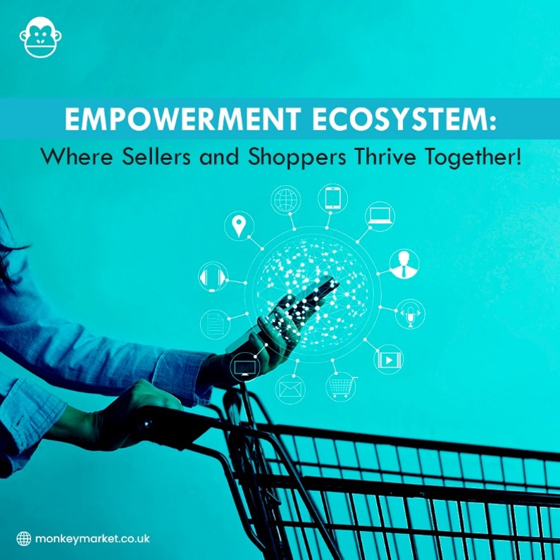 MonkeyMarketApp's tweet photo. 📖 Sellers &amp; Shoppers, start your winning journey at Monkey Market! 🌟 Amplify listings, discover unbeatable deals, and grow collectively in our vibrant ecosystem. 🚀🛍️ Join us for a shared triumph! #MonkeyMarket #AmazonSynergy #SellerShopperHarmony #DealHuntersParadise https://t.co/m8vJRmLGj7