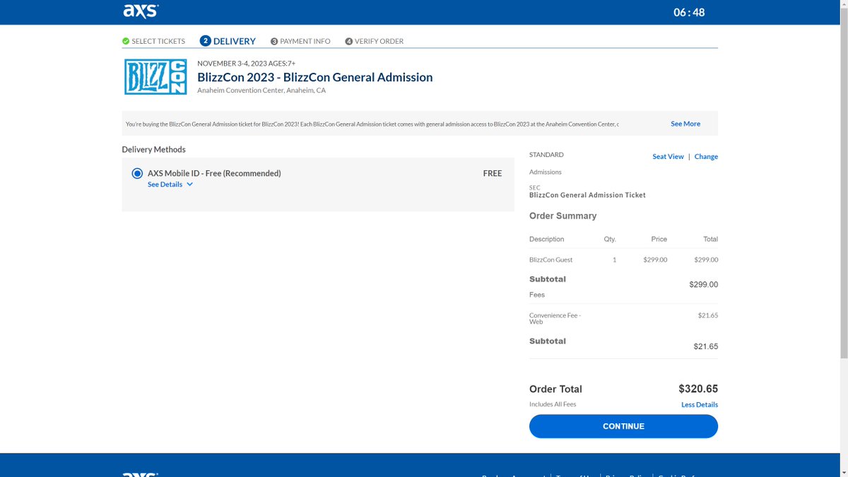 MrGMYT's tweet photo. Blizzcon hasn't actually sold out, that's surprising actually https://t.co/ObPVhjiI1Y