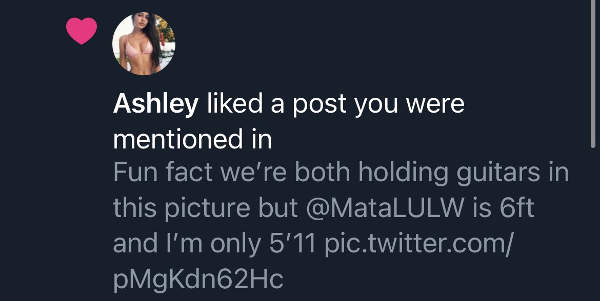 MatthewLULW's tweet photo. @ItsKevinTheGod Ashley liked it https://t.co/LZt9tpHrRV