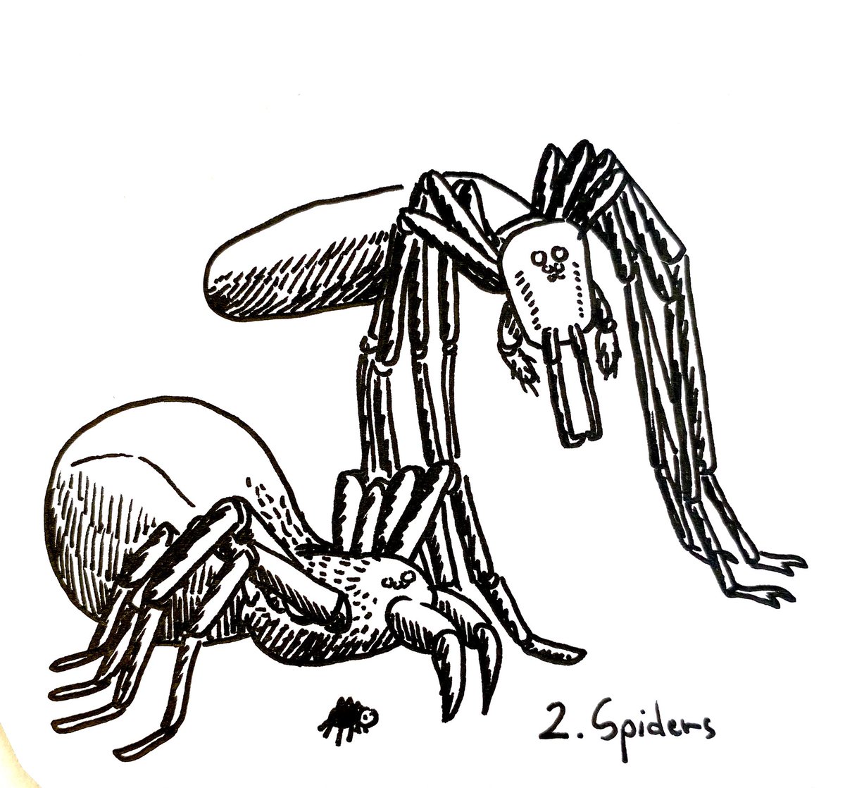 eugeneleroux_'s tweet photo. First and second day of #inktober2023 #inktober https://t.co/pP7bU5GSpH