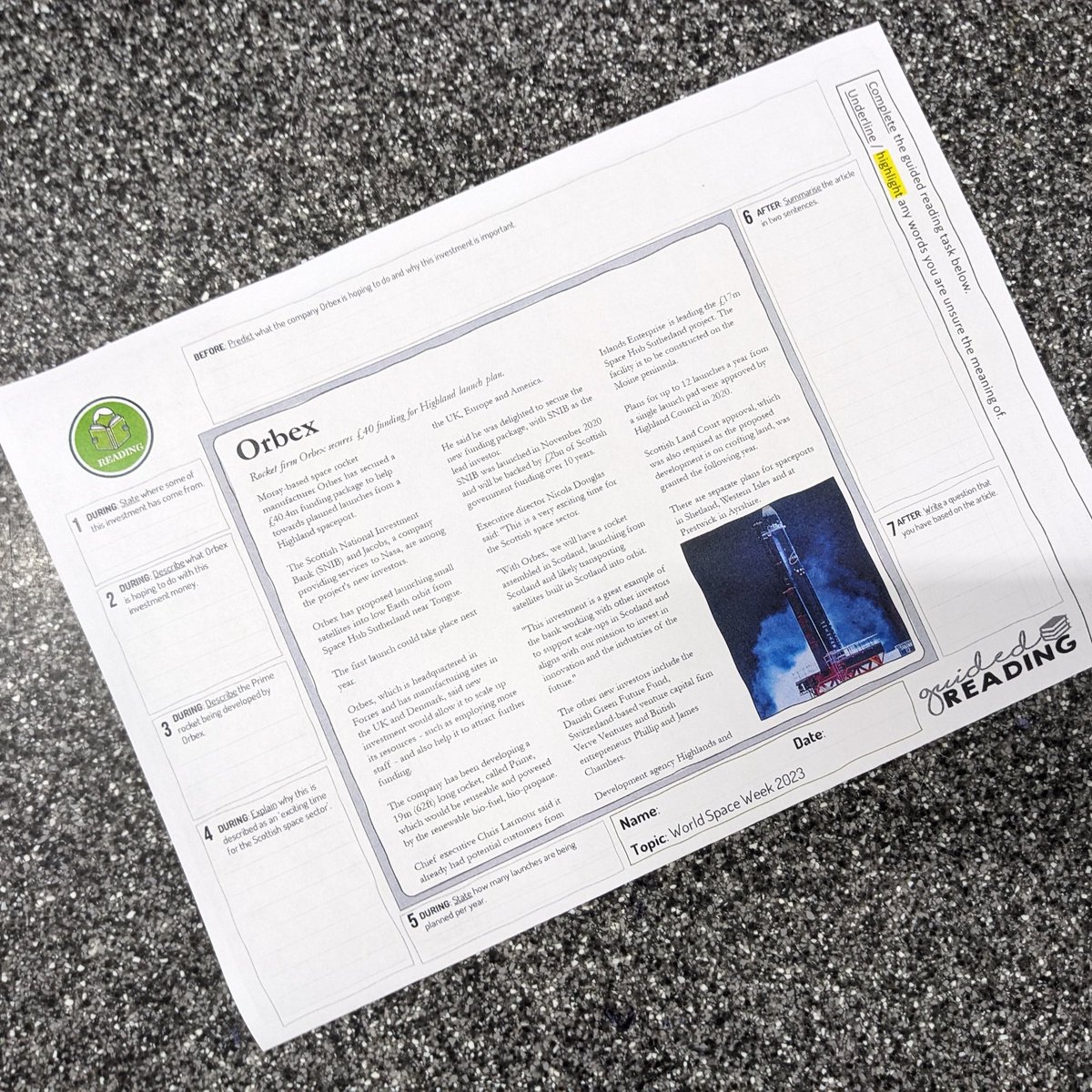 Paul_SciTeach's tweet photo. Made a World Space Week booklet for this year 🌌🚀

https://t.co/XmAk1xKR3E

(Didn't take me that long because I just used last year's as a template) https://t.co/o7OisxuxOJ