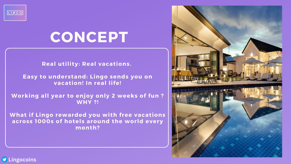 Dee_Crypt2's tweet photo. INTRODUCING
@Lingocoins Real utility Real vacations
#vacations #lingos #web3 #lingocoins https://t.co/F0UvOfabno