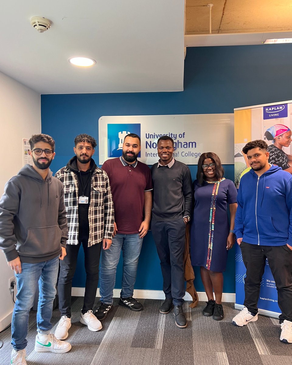 UniNottinghamIC's tweet photo. It is always nice to see alumni coming back to the College to meet with our tutor and share their stories 🤩 They thanked their tutors for their support, guidance, and inspiration during their time at the college.
#Kaplanlife #YourPathYourWay #WeareUoN #Alumni https://t.co/XBI0RG0js3
