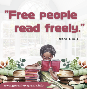 Celebrate your #RightToRead during #BannedBooksWeek by visiting your #library & checking out a great book! #JCPSLibraries #WeAreJCPS #LetFreedomRead #fREADom #IntellectualFreedom #OneBookCanChangeaLife #EveryChildaReader #SchoolLibraries #ReadersAreLeaders 
@JCPSLMSDrLynn