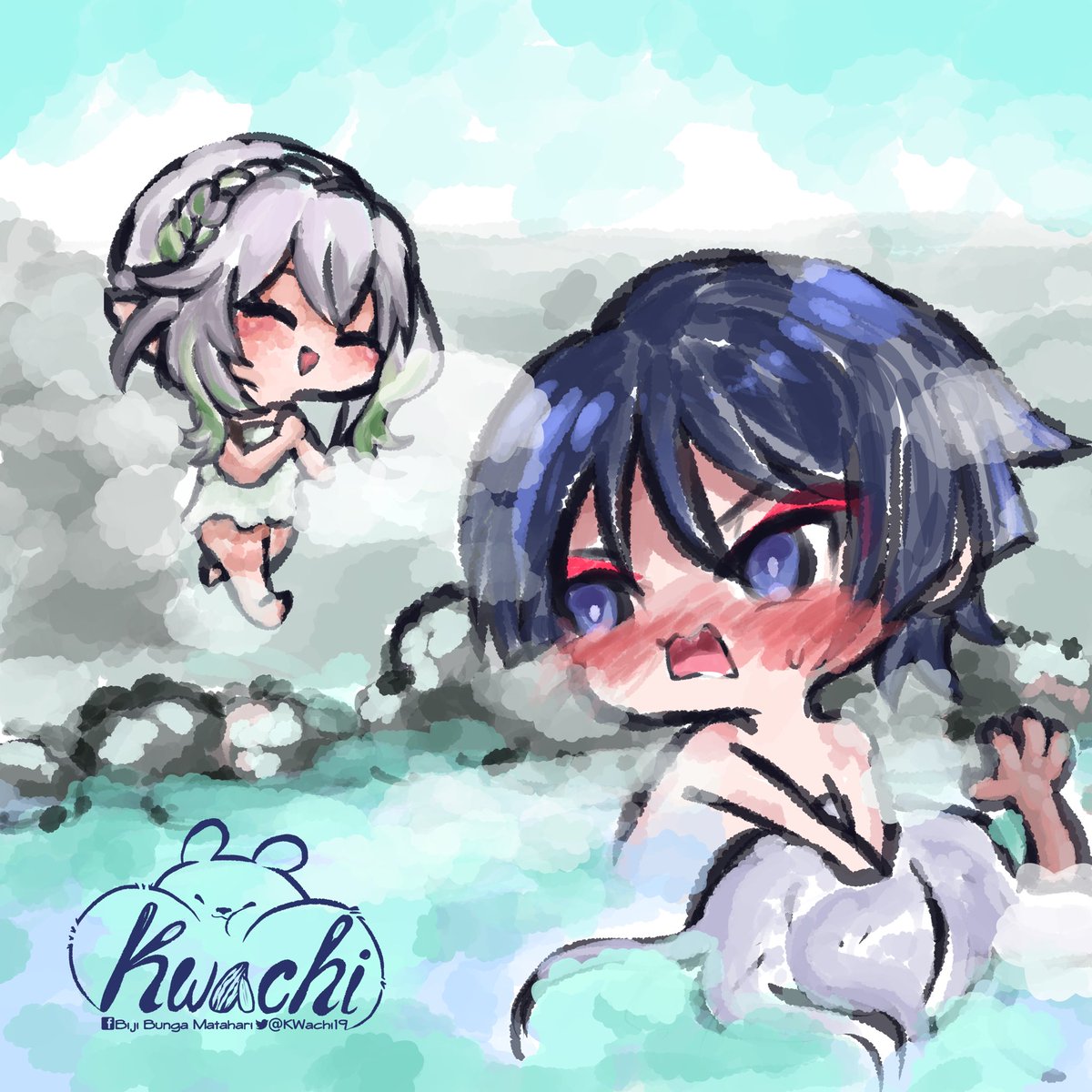 Day 2 - BathTime~ #wanderer