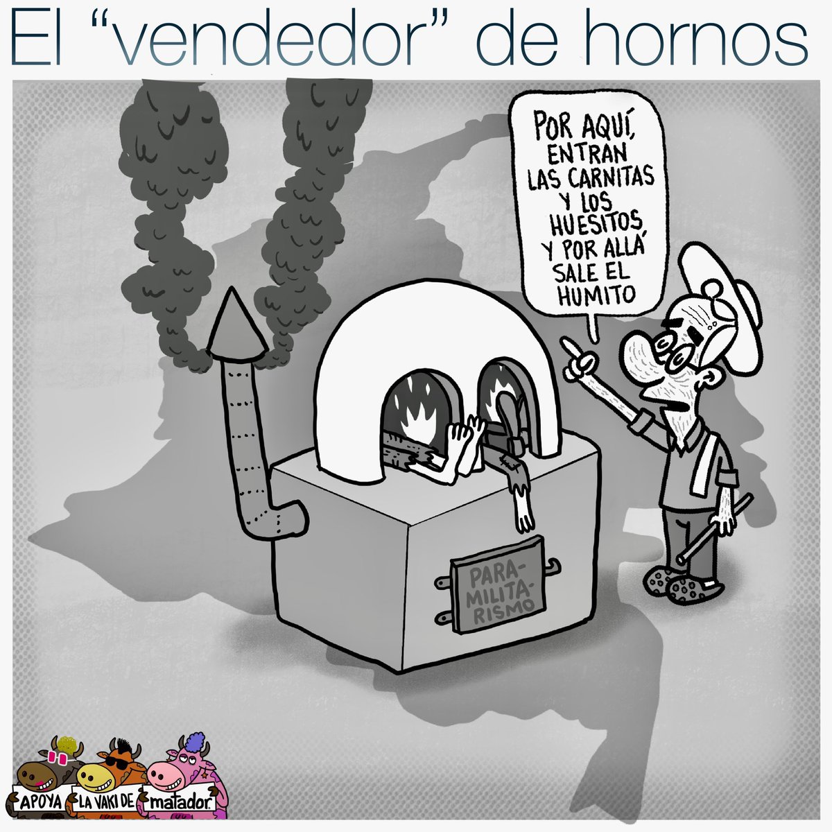 revisandopaja's tweet photo. En la sede del Centro Democrático llamada “campos de exterminio” puede conseguir estos hornos de uribe #LosHornosDelMatarife #NaziUribismo #FicoFarsa https://t.co/7kLpyIDj7R