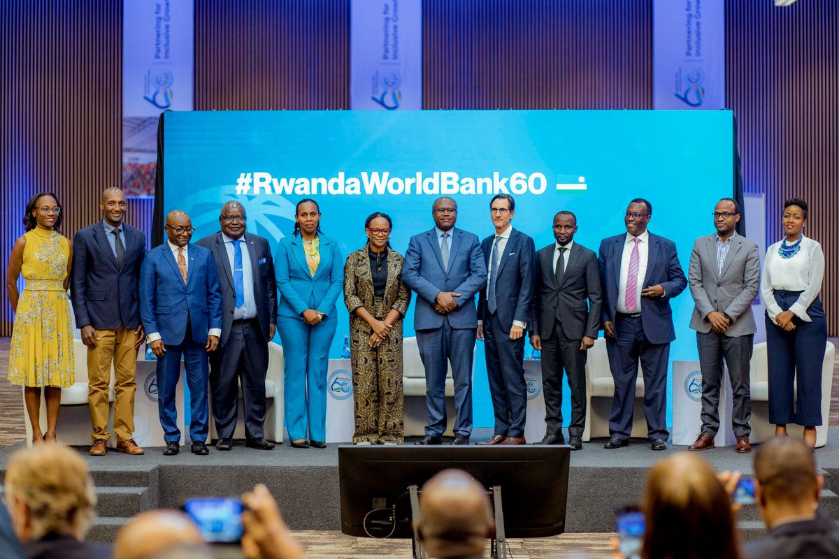 RwandaFinance's tweet photo. Last week, Rwanda and @WorldBank celebrated 60 years of partnership. The occasion presented an opportunity to reflect on achievements but also discuss future prospects, exploring new areas of partnership to further advance Rwanda’s transformation. https://t.co/mPT5Ua43YI https://t.co/wTNmMZ4GAM