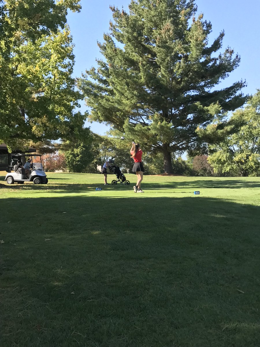 Lady Lions at Hamilton Elks D1 Sectional! Perfect day!