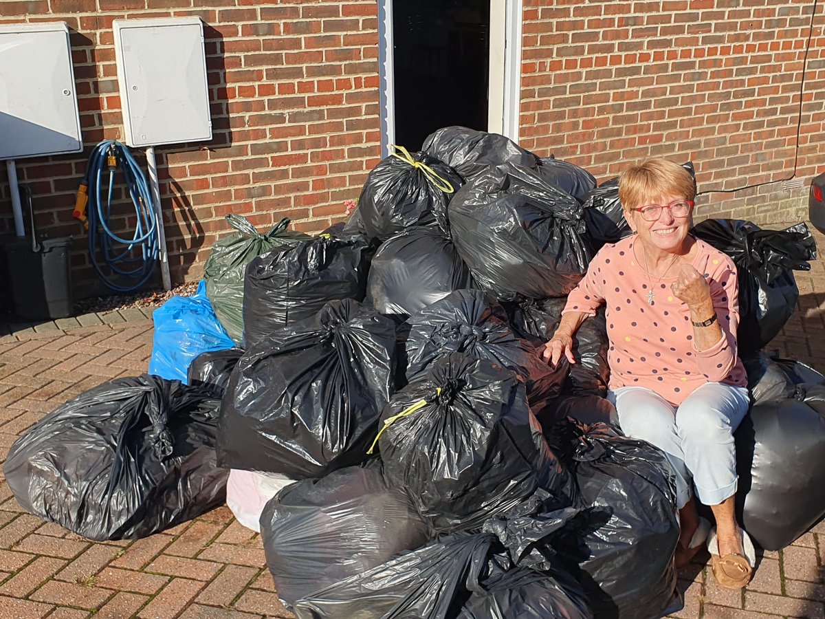 We are delighted to have raised £147 through collecting clothes and textiles to sell by weight to Bag2School. The funds will go towards our Toys and Teens appeal. 
Thanks to everyone who contributed, and to Wendy for organising this!
