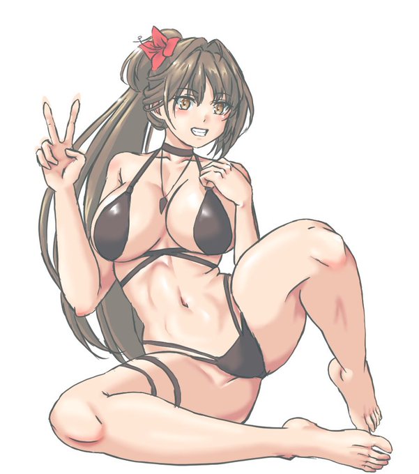 ちょっと着せたらまずい服だったかな…?
まあでも暖簾やバスタオル一枚よりかはマシだし大丈夫か
#アズレン #アズールレーン
#瑞鶴 