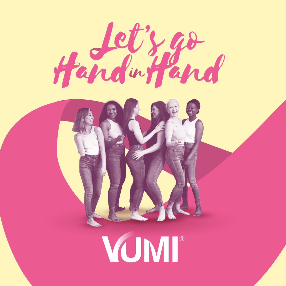 VUMIGroup's tweet photo. October is Breast Cancer Awareness Month. VUMI® wants to give every woman access to valuable information to increase awareness of the disease and encourage early detection.
#VUMIisWithYou #LetsGoHandInHand #HealthInsurance #GlobalCoverage #BreastCancerAwarenessMonth https://t.co/j4FLPvp3y3