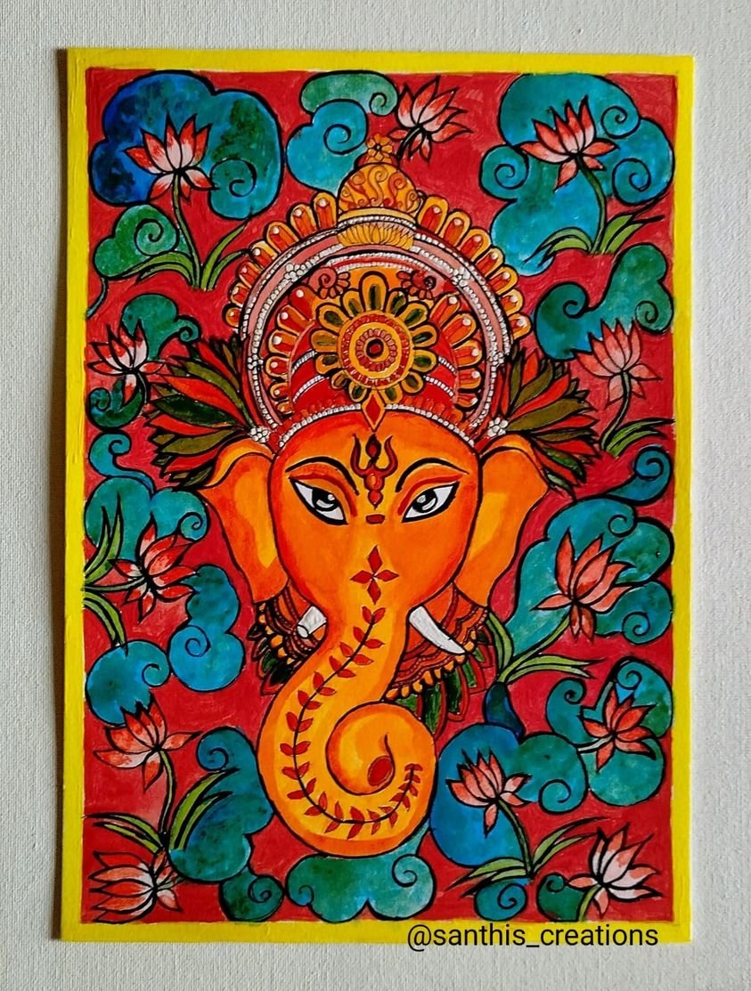 PandaSanthi's tweet photo. LORD GANESHA KERALA MURAL PAINTING
DM to order ...for more details please visit my blog...link is given below
https://t.co/seG7rzR5li
You can also mail me on santhipanda19@gmail.com
#devotion #muralart #artforsale #santhis_creations #hobbyideasindia #muralpainting #vizag https://t.co/Vs1sDIgNtJ