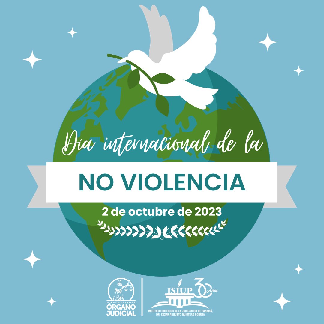 EscuelaJudISJUP's tweet image. Hoy, es un día importante para difundir el mensaje de que la no violencia es un deber de todos. Eduquemos y creemos conciencia pública para construir un mundo más pacífico y justo. 💙✨ #DíaDeLaNoViolencia #EducaciónParaLaPaz ✌️📚🌐