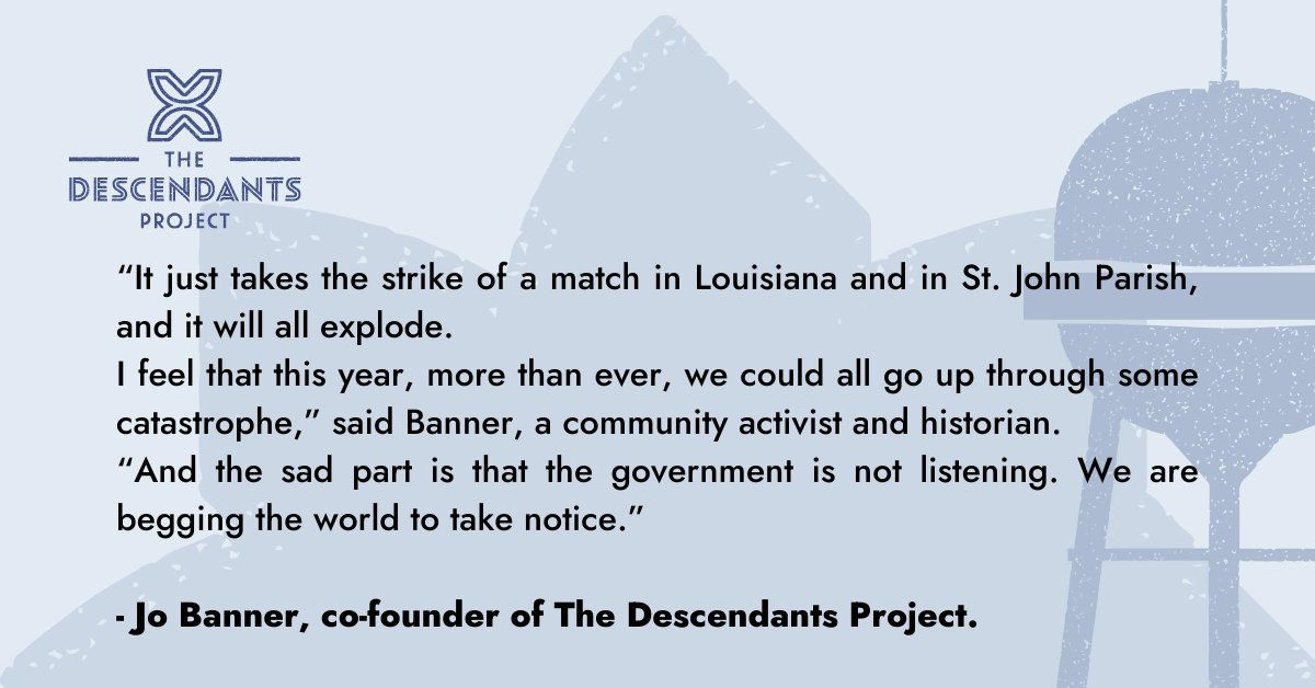 The Descendants Project (Louisiana) tweet media