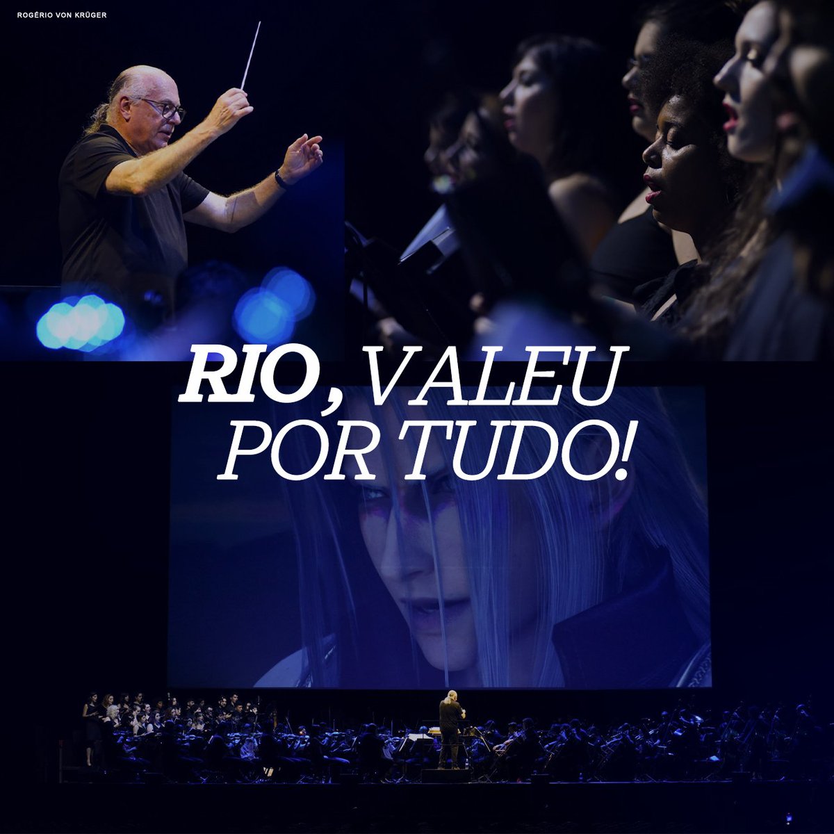 Distant Worlds: music from FINAL FANTASY aconteceu ontem no Rio de Janeiro e não poderia ter sido um jeito melhor de encerrar a passagem do espetáculo pelo Brasil.

Fomos todos recebidos pelo calor dessa plateia tão animada, que se emocionou e vibrou com cada música, e