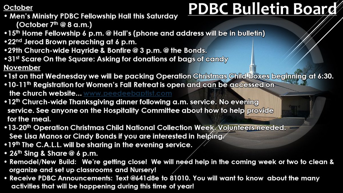 PDBaptist's tweet photo. https://t.co/Hd390cf9yS