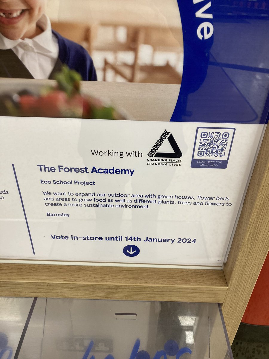We have 3 new projects in our Stronger Starts voting unit
3 fantastic local primary schools.
🔵Athersley South Primary 
🔵Shawlands Primary 
🔵The Forest Academy
We are looking for applications for the next round too please get in touch if you would like more info on how to apply