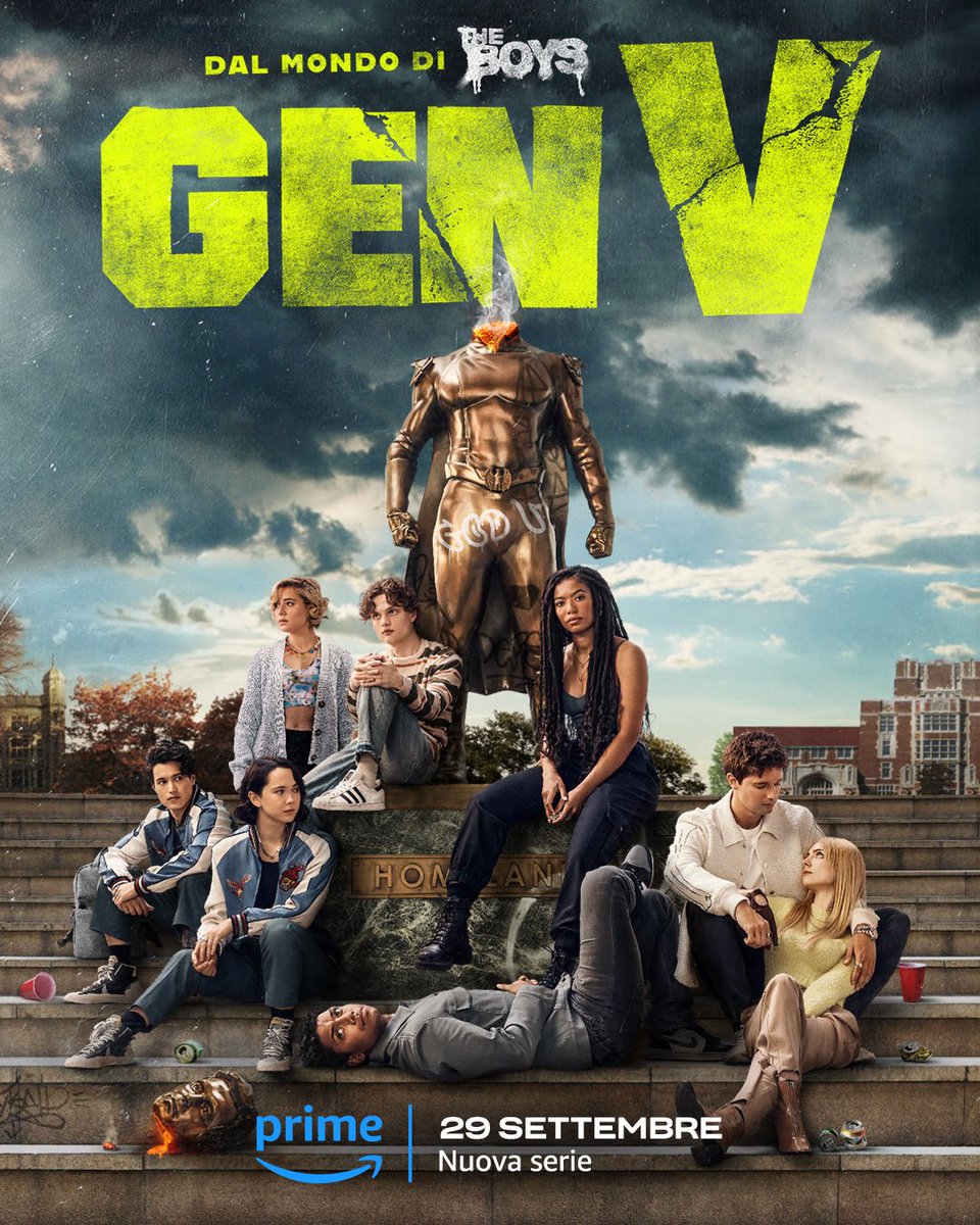 VictorlaszloRE's tweet photo. Siamo tutti d'accordo nel dire che Gen V è partita benissimo e che per ora ha anche il potenziale di essere più intrigante di The Boys? https://t.co/dd5PKeLTBJ