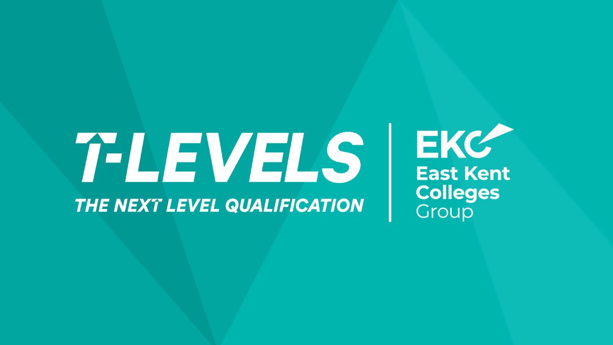 This week is #TLevelsWeek, and we are joining in with celebrating the success of #TLevel students across Kent. The @EKC__Group offers a wide range of #TLevels across our Colleges. 👏

Learn more about this new type of qualification here: ekcgroup.ac.uk/group/collabor…